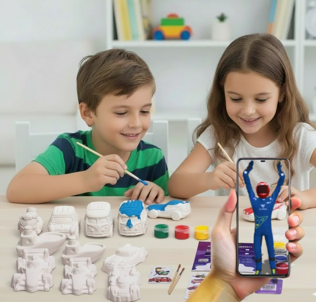 Kit Transport Kids – Colorie et Découvre en AR