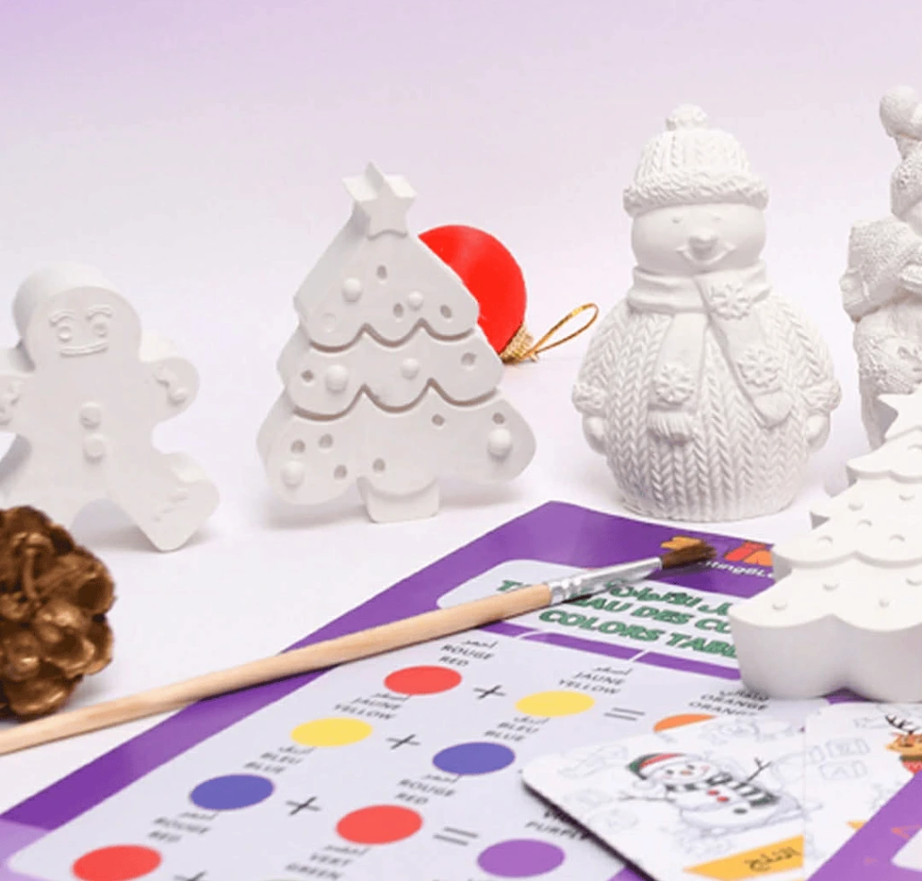 Kit de fin d'année – Homme de neige magnets + Réalité Augmentée